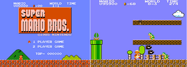 Super Mario Bros 1985